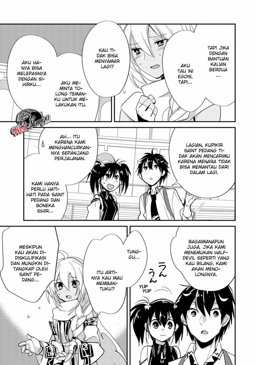 Sokushi Cheat ga Saikyou Sugite Isekai no Yatsura ga Marude Aite ni Naranai n desu ga Chapter 23 Bahasa Indonesia