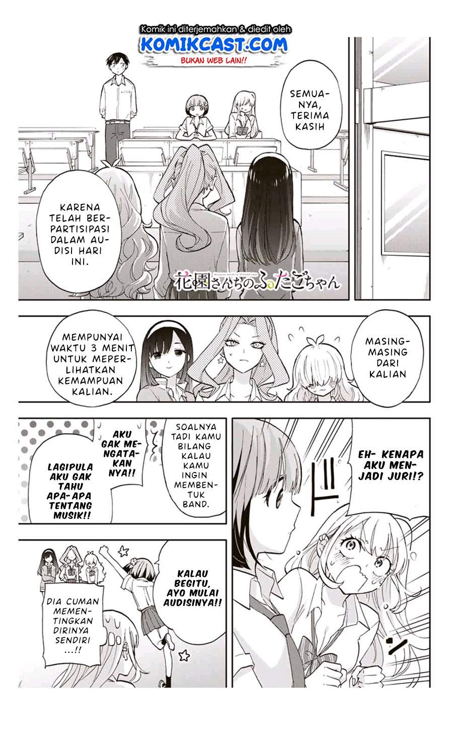 Hanazono Twins Chapter 26 Bahasa Indonesia