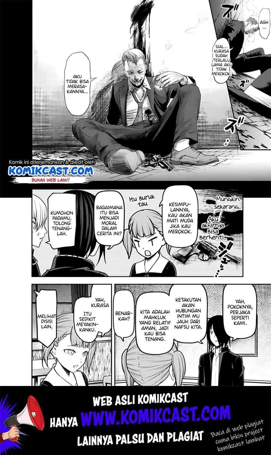 Kaguya-sama wa Kokurasetai – Tensai-tachi no Renai Zunousen Chapter 169 Bahasa Indonesia