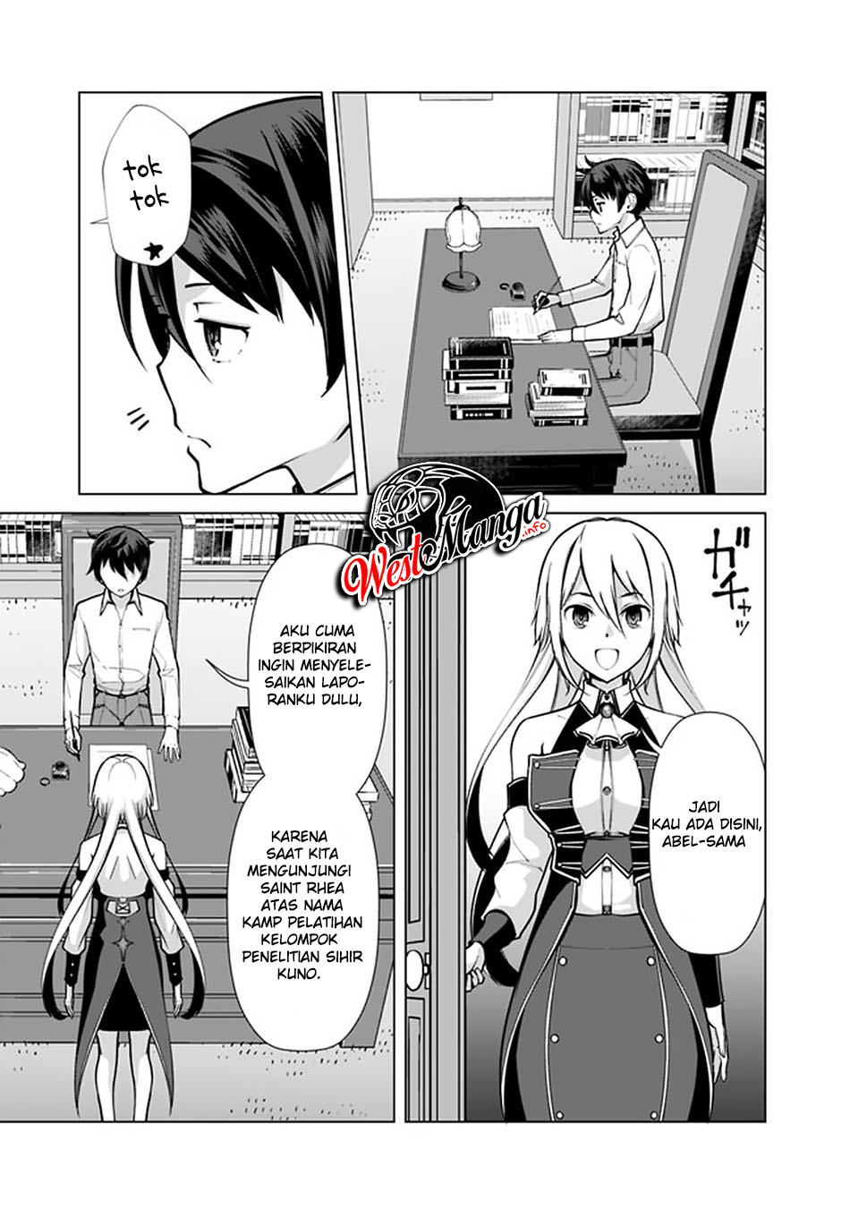 Rettou Me no Tensei Majutsushi Shiitage Rareta Moto Yuusha wa Mirai no Sekai o Yoyuu de Ikinuku Chapter 47 Bahasa Indonesia