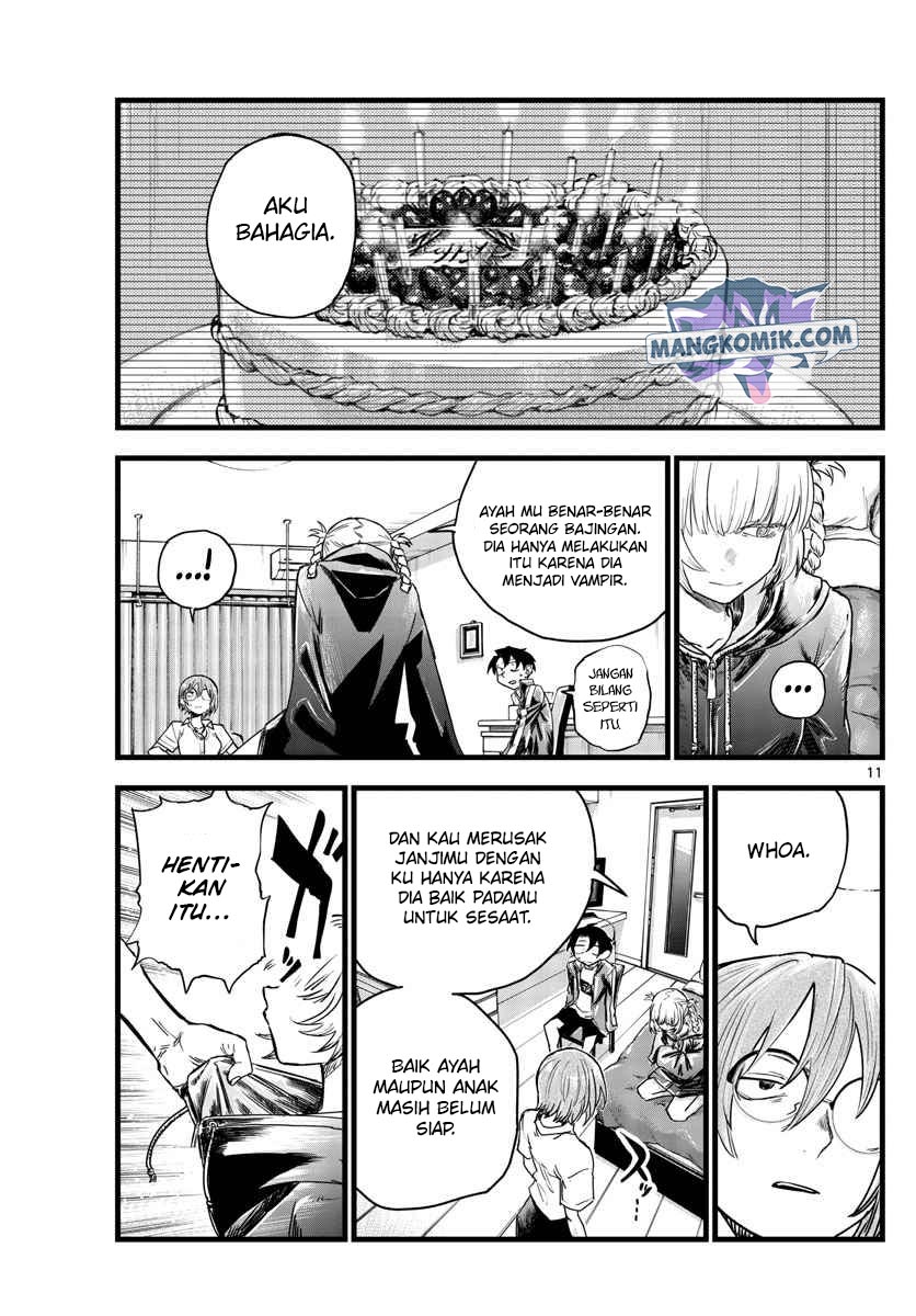 Yofukashi no Uta Chapter 99 Bahasa Indonesia