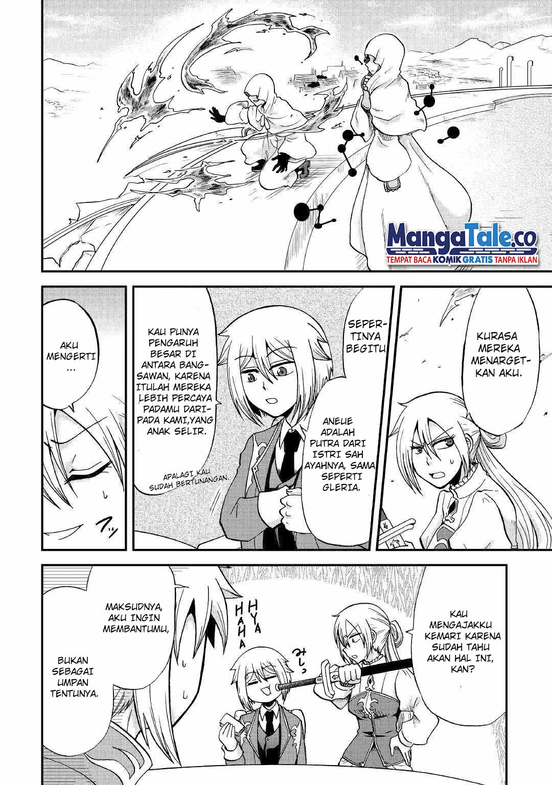 Zensei wa Ken Mikado. Konjou Kuzu Ouji Chapter 28 Bahasa Indonesia