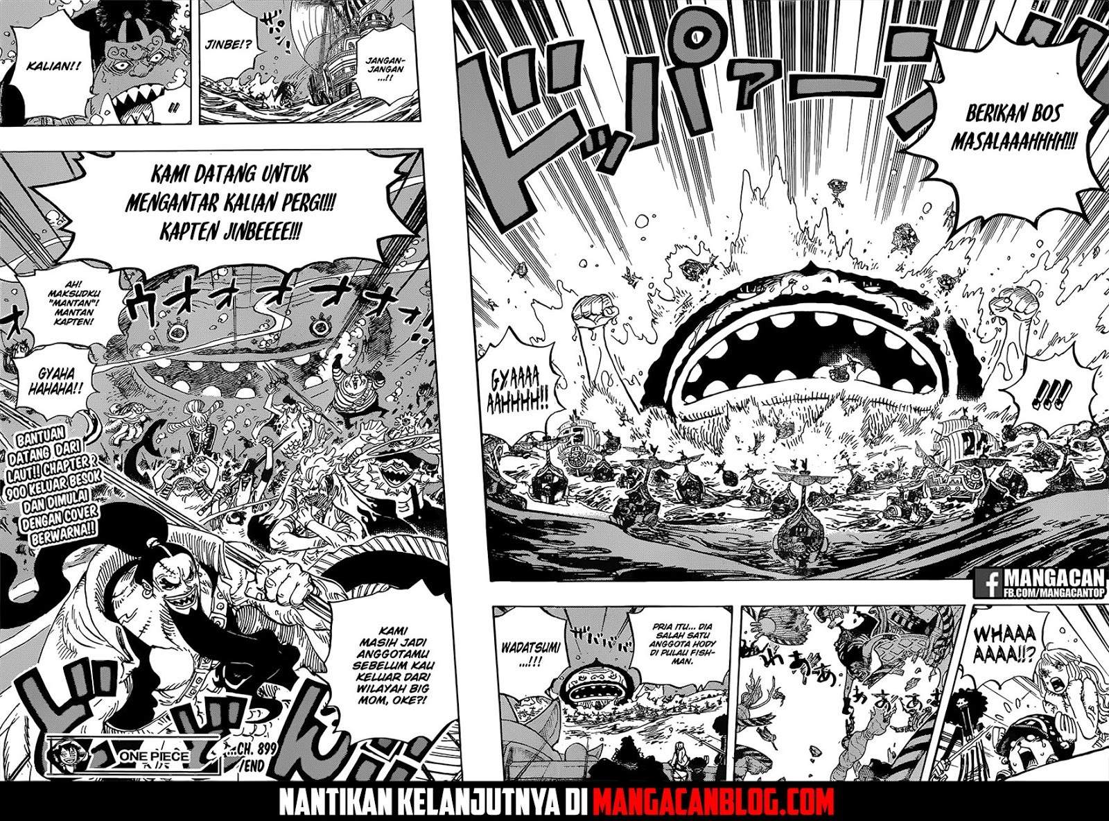 One Piece Chapter 899 Bahasa Indonesia