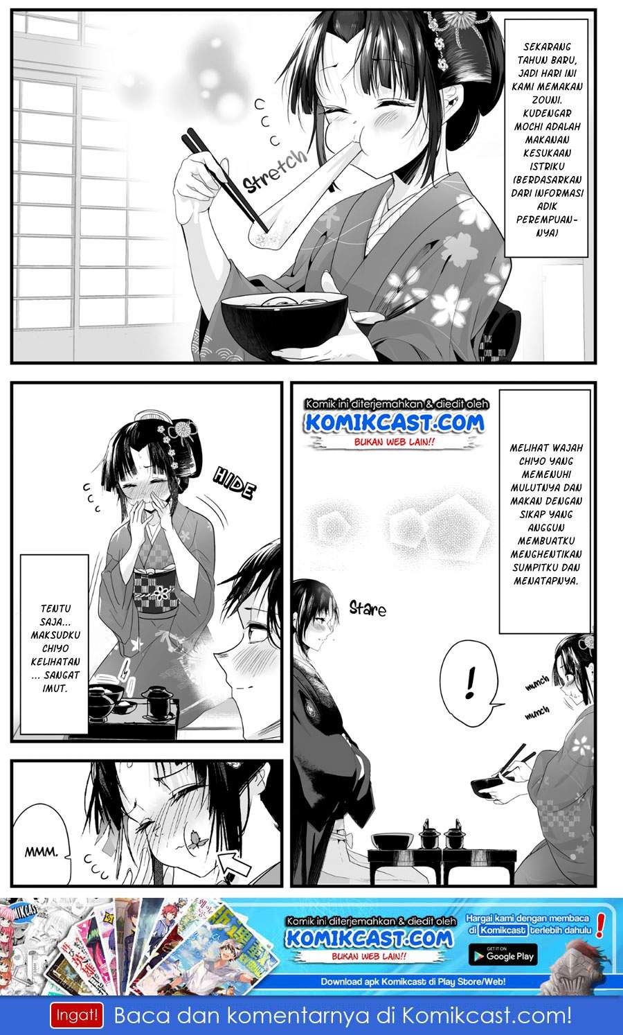 My New Wife Is Forcing Herself to Smile Chapter 28 Bahasa Indonesia