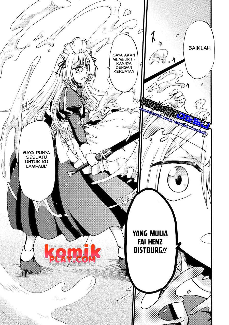 Zensei wa Ken Mikado. Konjou Kuzu Ouji Chapter 13 Bahasa Indonesia