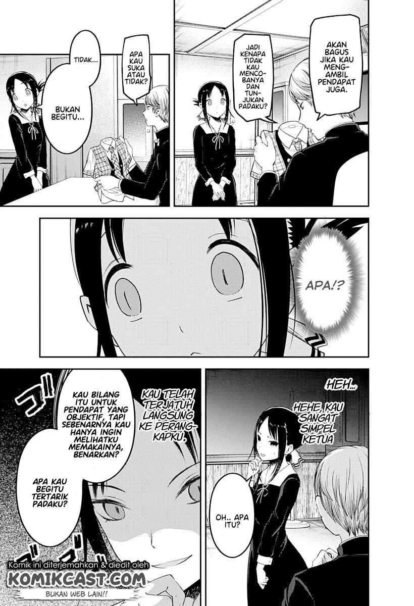 Kaguya-sama wa Kokurasetai – Tensai-tachi no Renai Zunousen Chapter 112 Bahasa Indonesia