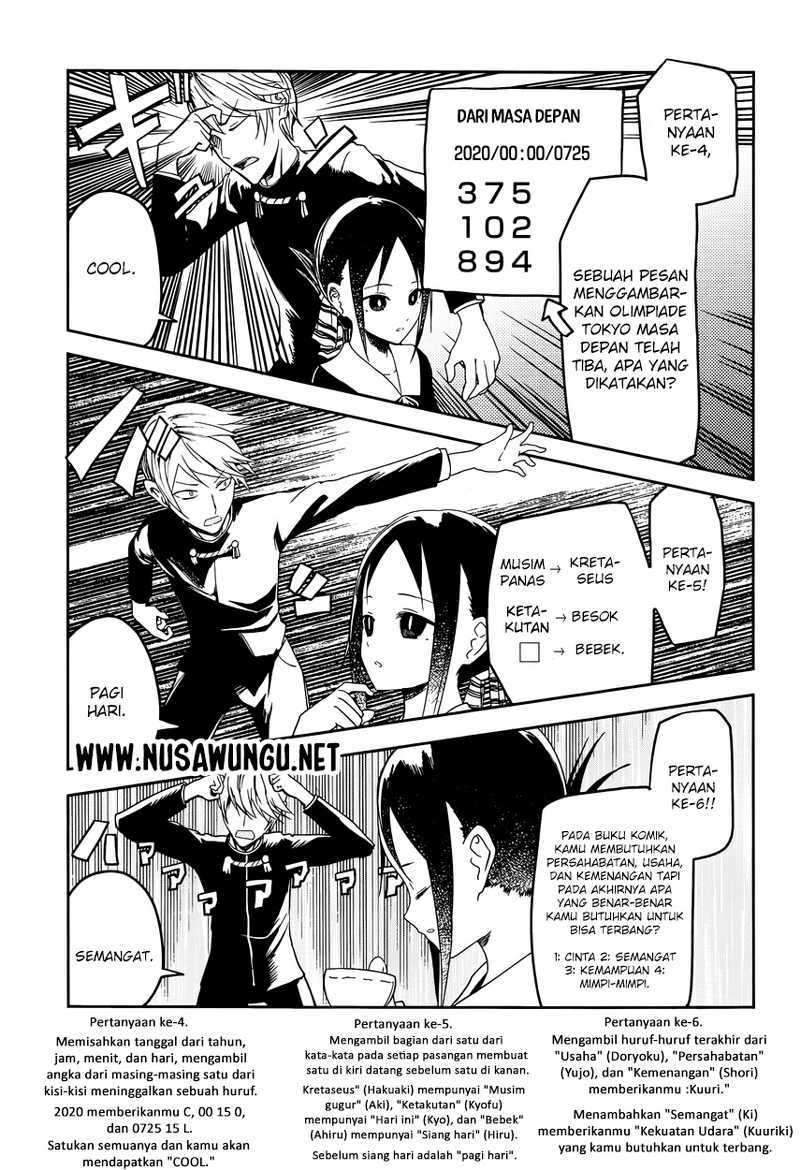 Kaguya-sama wa Kokurasetai – Tensai-tachi no Renai Zunousen Chapter 04 Bahasa Indonesia