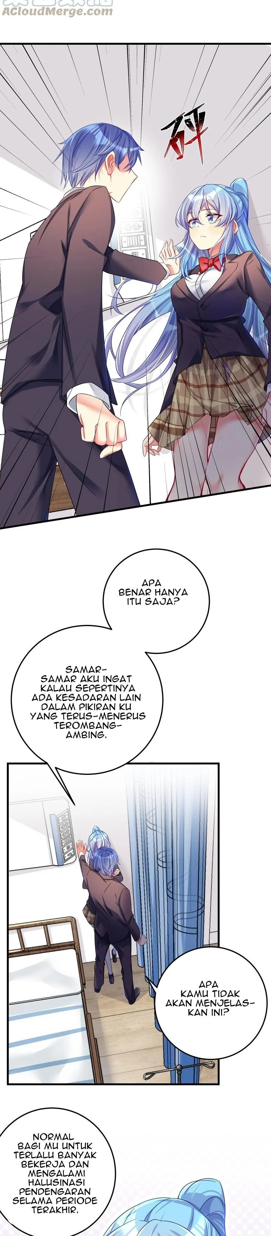 I’m My Household Girlfriend Chapter 48 Bahasa Indonesia
