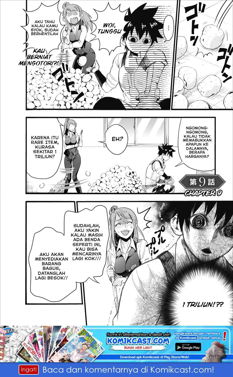 Bouken-ka ni Narou! Chapter 09 Bahasa Indonesia