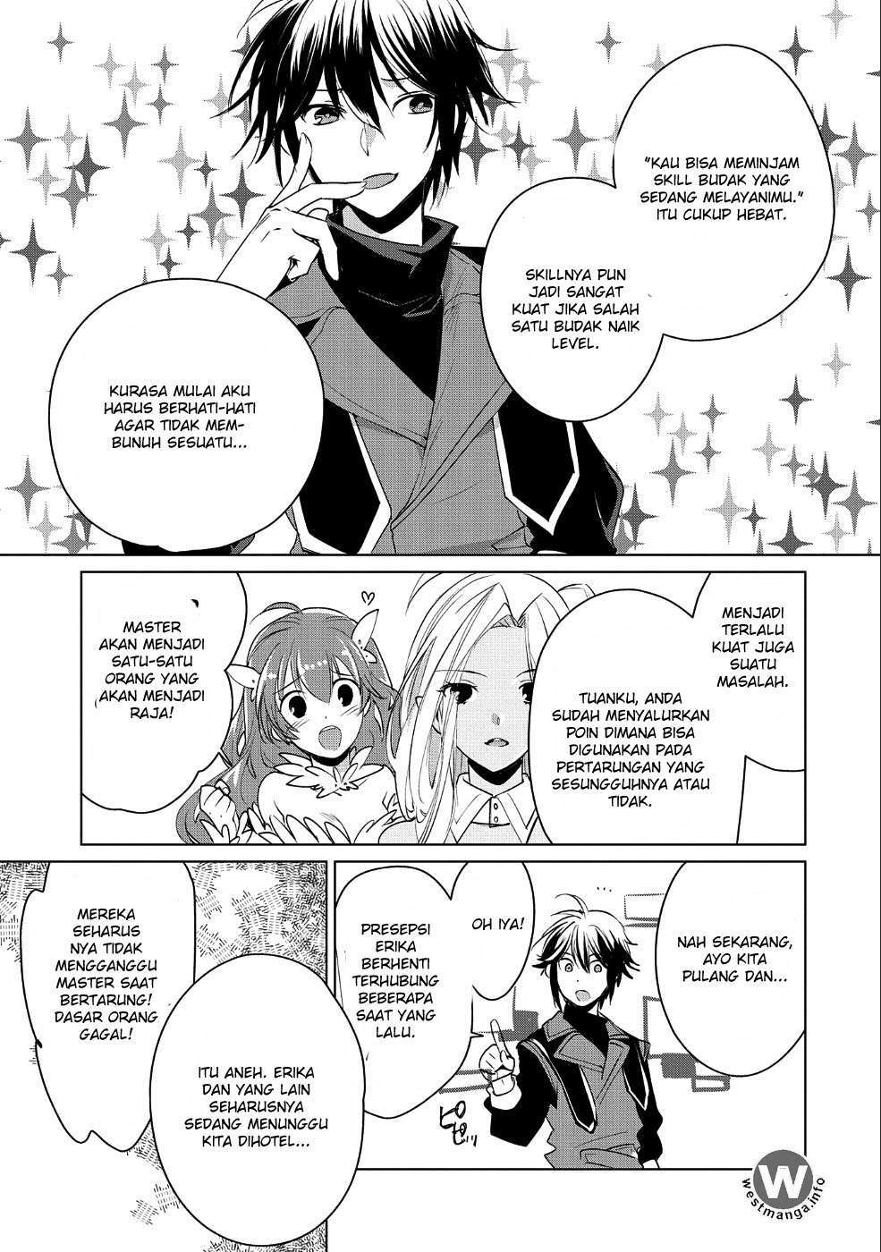 Sokushi Cheat ga Saikyou Sugite Isekai no Yatsura ga Marude Aite ni Naranai n desu ga Chapter 09 Bahasa Indonesia