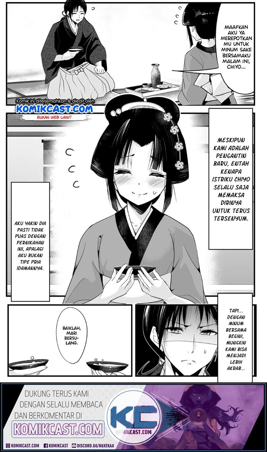 My New Wife Is Forcing Herself to Smile Chapter 03 Bahasa Indonesia