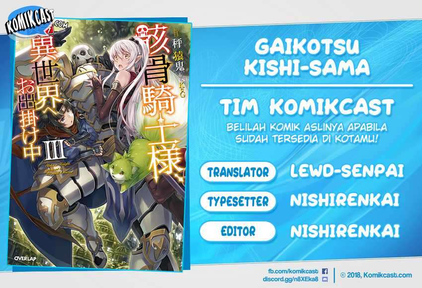 Gaikotsu Kishi-sama Tadaima Isekai e o Dekake-chuu Chapter 24 Bahasa Indonesia