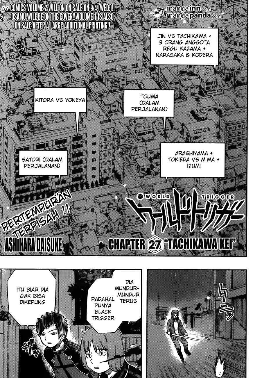 World Trigger Chapter 27 Bahasa Indonesia