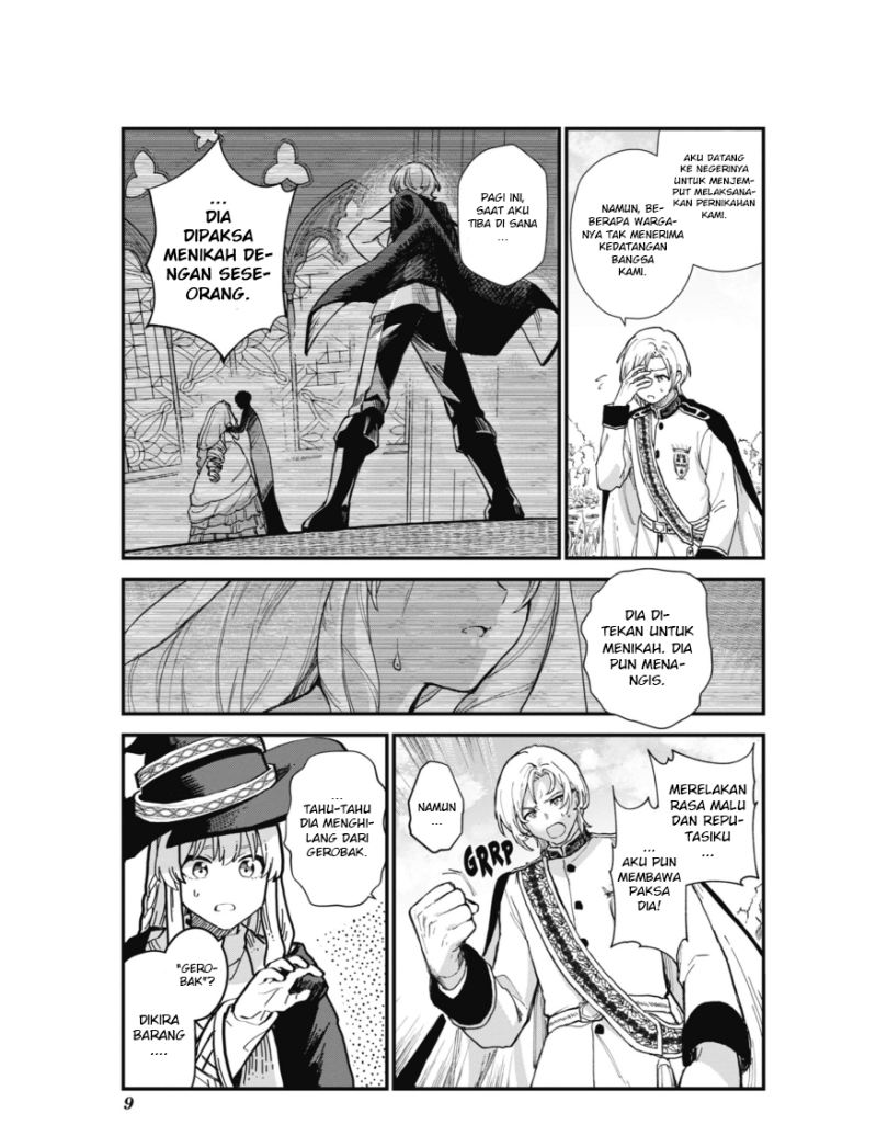 Majo no Tabitabi Chapter 09 Bahasa Indonesia