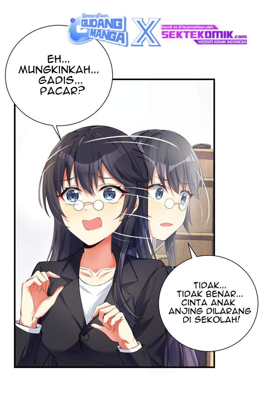 I’m My Household Girlfriend Chapter 35 Bahasa Indonesia