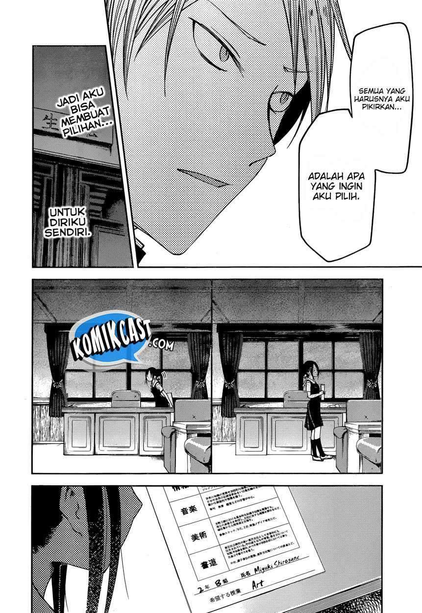 Kaguya-sama wa Kokurasetai – Tensai-tachi no Renai Zunousen Chapter 47 Bahasa Indonesia