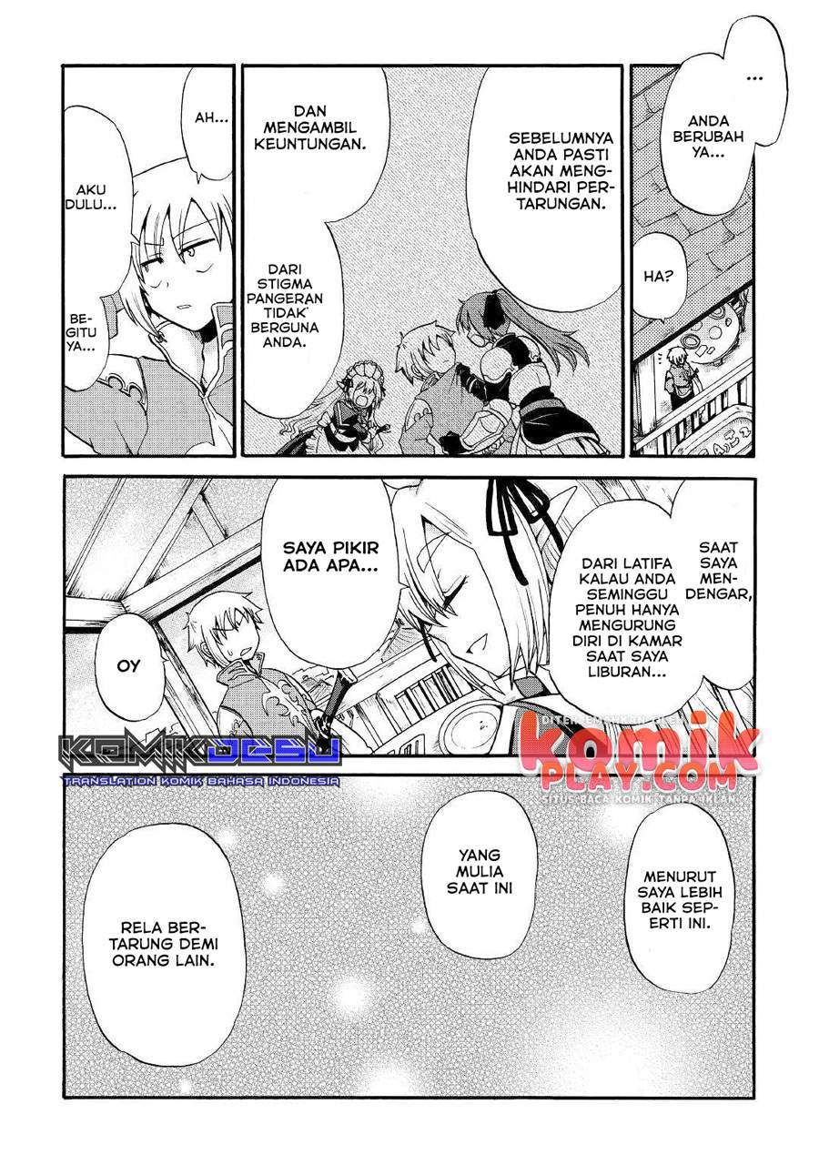 Zensei wa Ken Mikado. Konjou Kuzu Ouji Chapter 10 Bahasa Indonesia