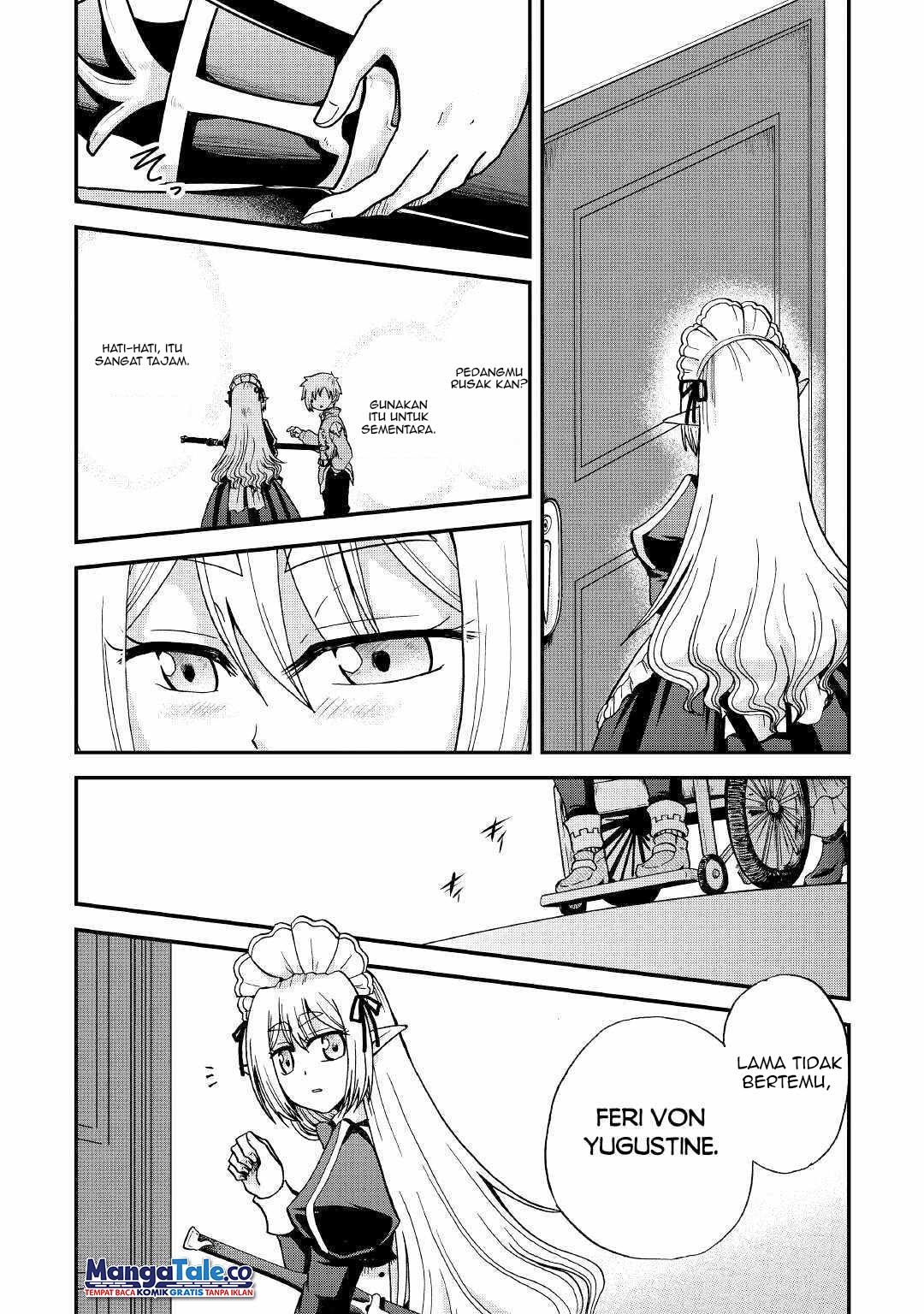 Zensei wa Ken Mikado. Konjou Kuzu Ouji Chapter 27 Bahasa Indonesia