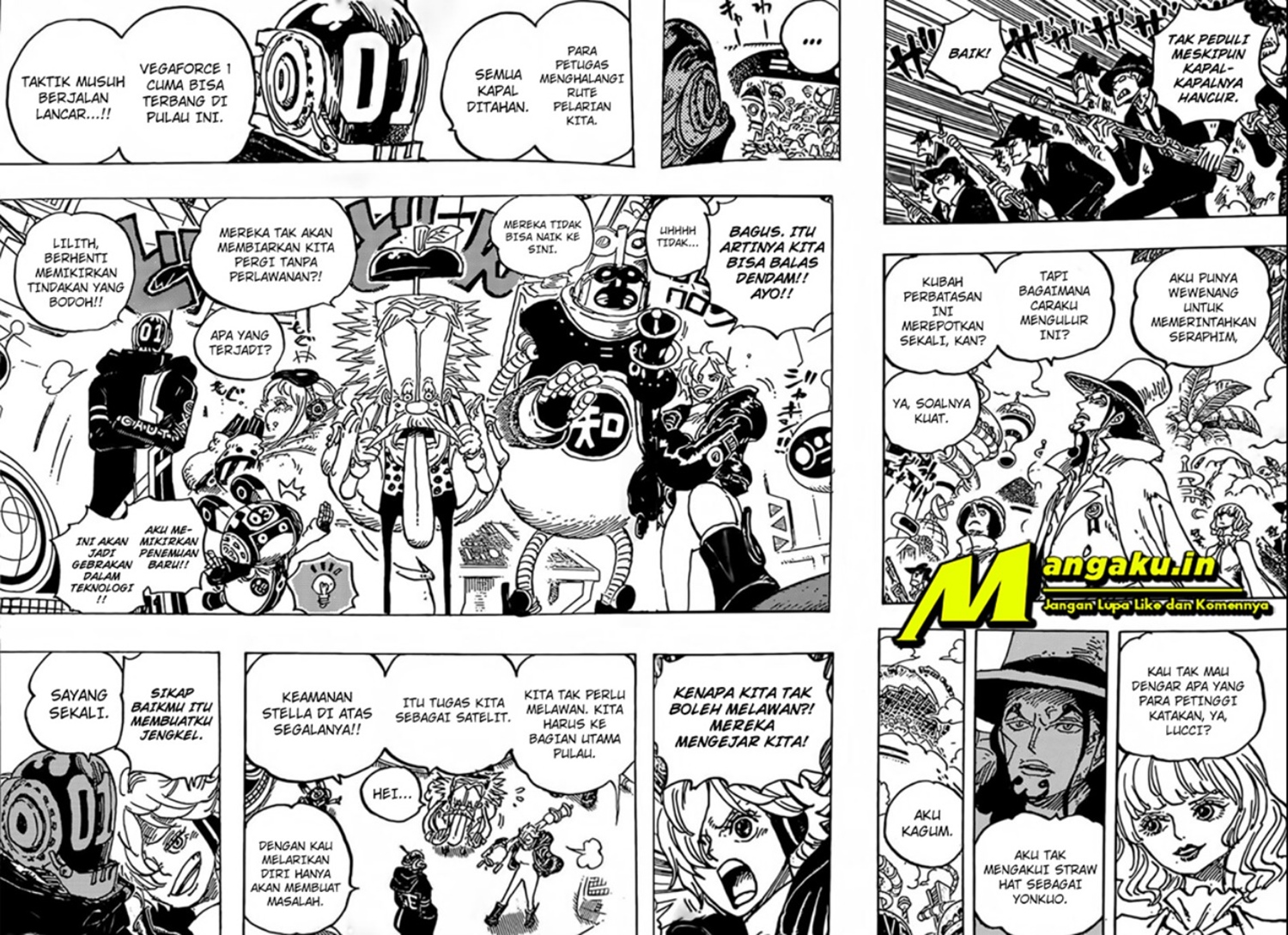 One Piece Chapter 1071 HQ Bahasa Indonesia