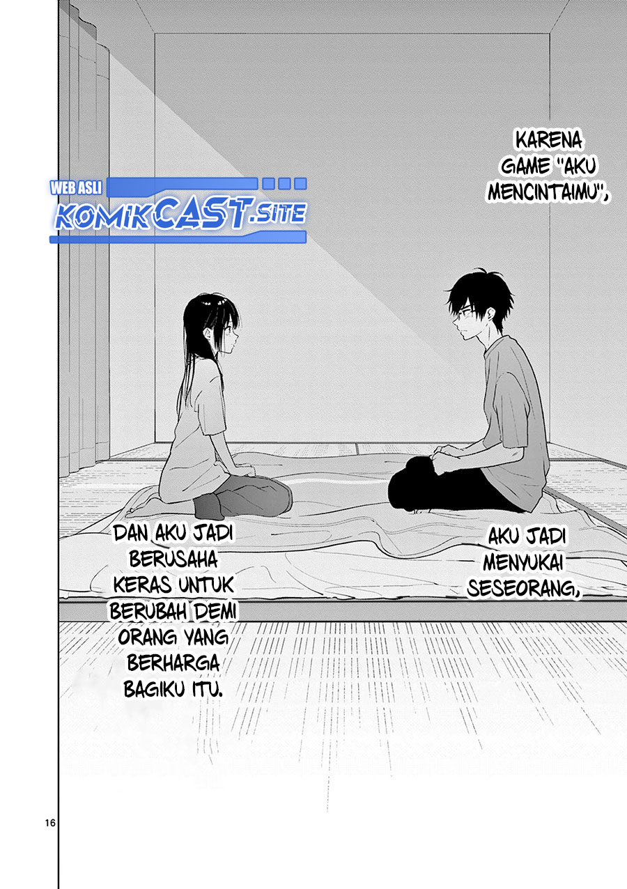 Aishiteru Game wo Owarasetai Chapter 18 Bahasa Indonesia