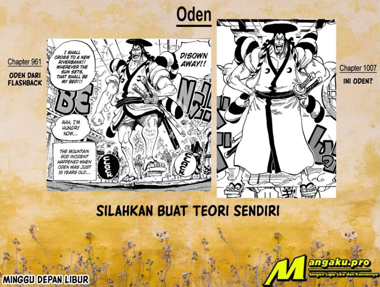 One Piece Chapter 1007 HQ Bahasa Indonesia