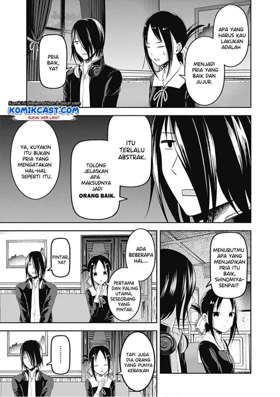 Kaguya-sama wa Kokurasetai – Tensai-tachi no Renai Zunousen Chapter 104 Bahasa Indonesia