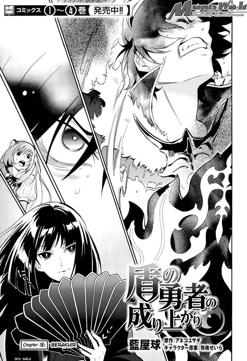 Tate no Yuusha no Nariagari Chapter 18 Bahasa Indonesia