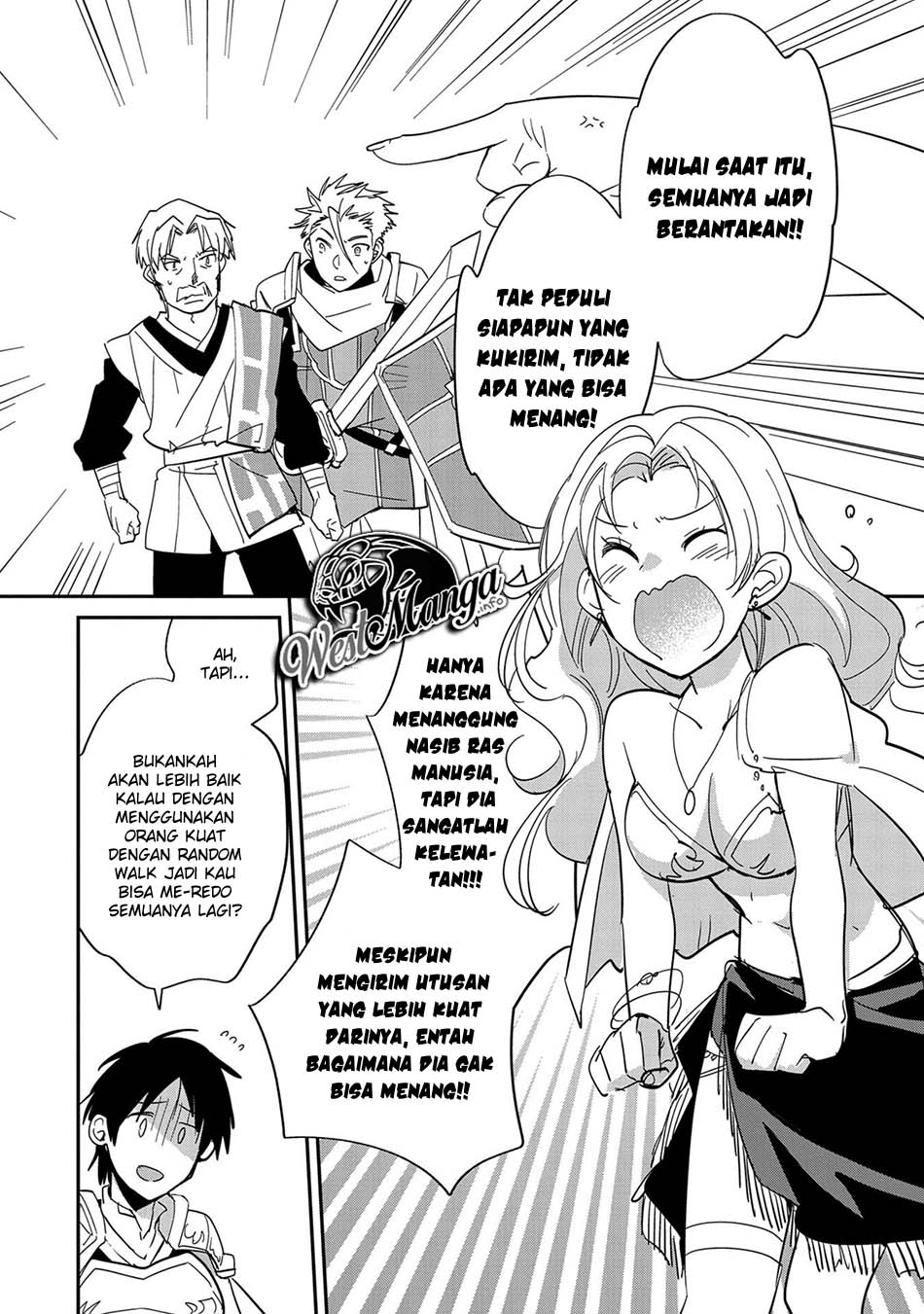 Sokushi Cheat ga Saikyou Sugite Isekai no Yatsura ga Marude Aite ni Naranai n desu ga Chapter 25 Bahasa Indonesia