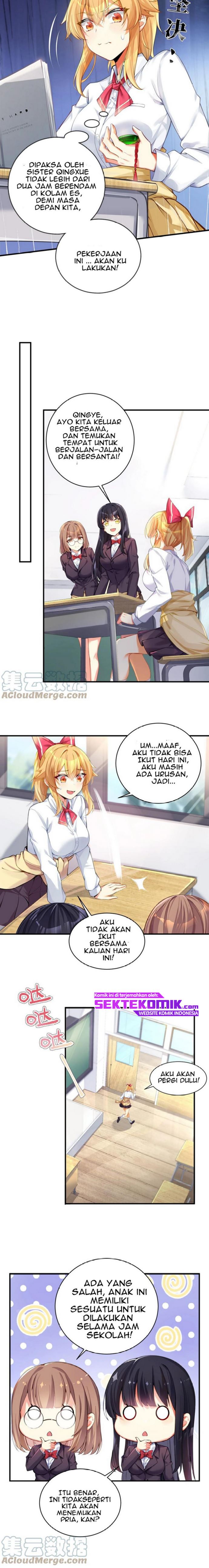 I’m My Household Girlfriend Chapter 59 Bahasa Indonesia