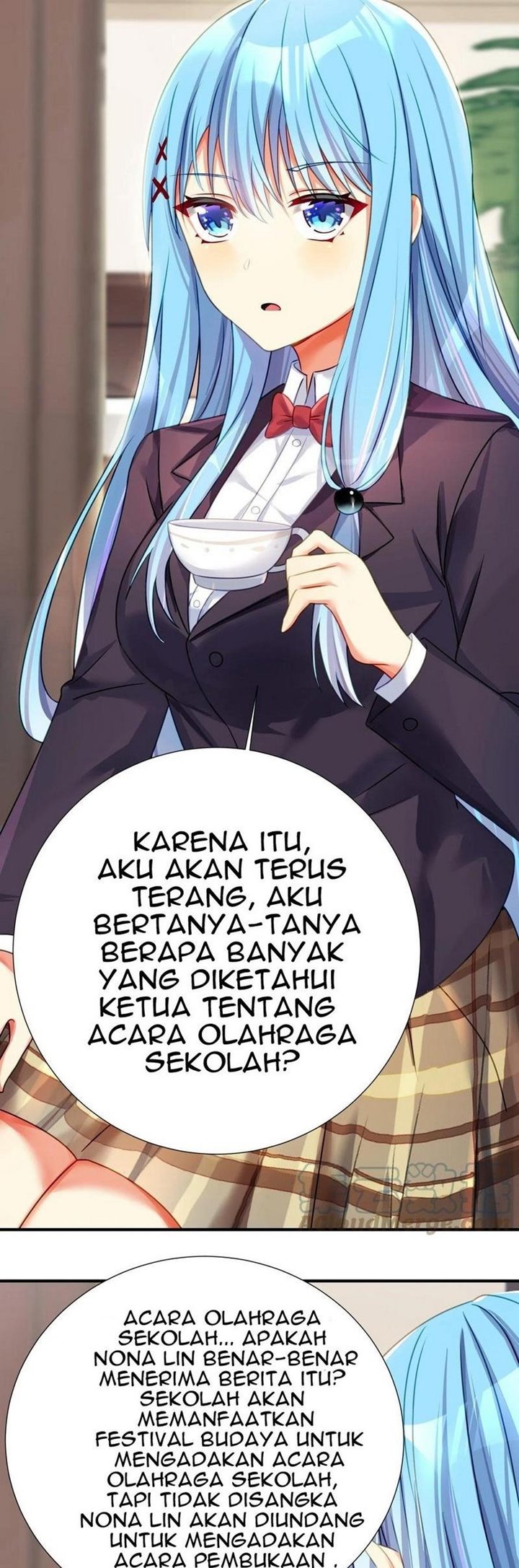 I’m My Household Girlfriend Chapter 58 Bahasa Indonesia