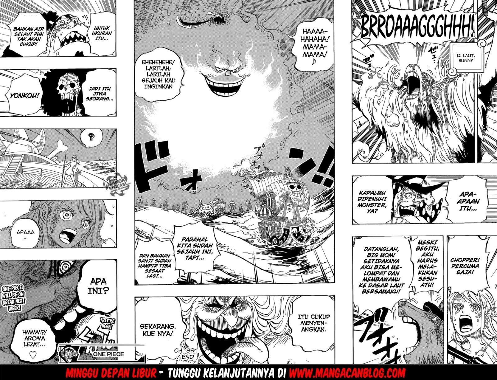 One Piece Chapter 891 Bahasa Indonesia