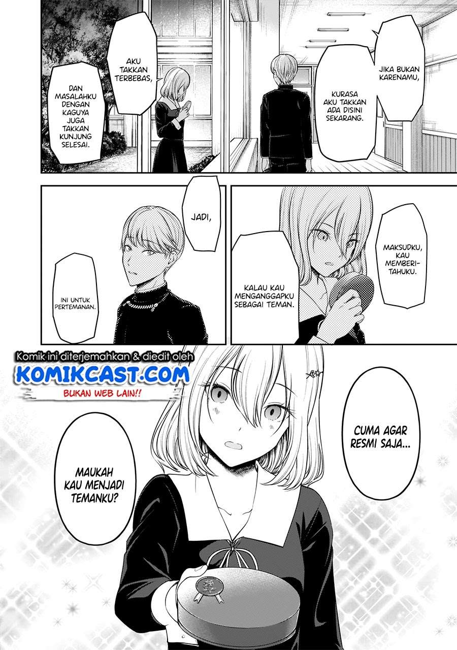 Kaguya-sama wa Kokurasetai – Tensai-tachi no Renai Zunousen Chapter 195 Bahasa Indonesia