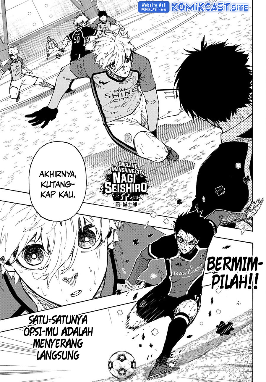 Blue Lock Chapter 201 Bahasa Indonesia