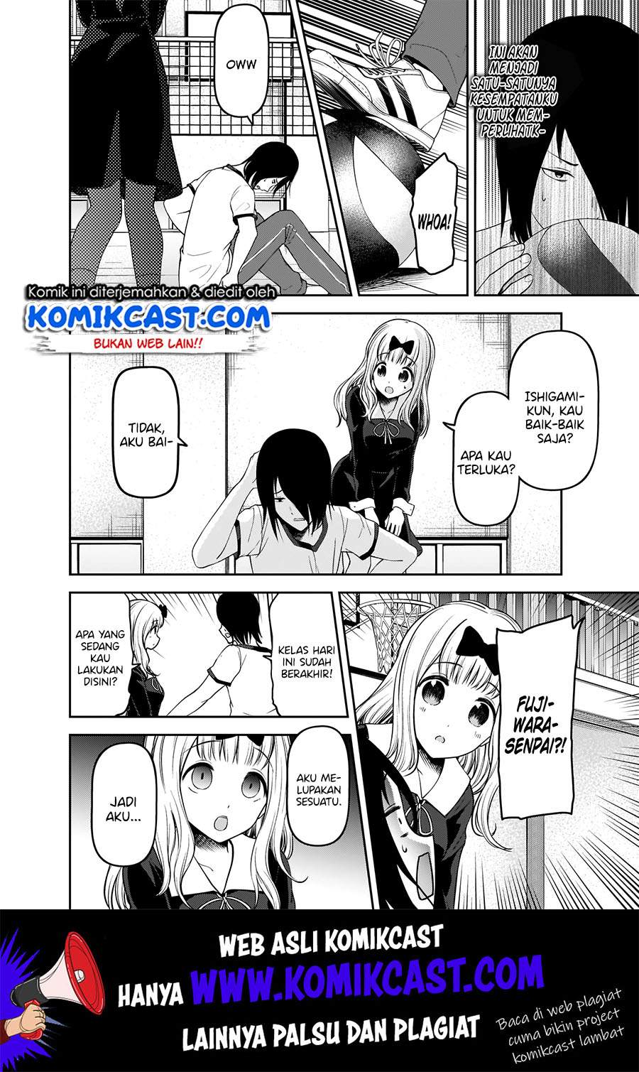 Kaguya-sama wa Kokurasetai – Tensai-tachi no Renai Zunousen Chapter 176 Bahasa Indonesia