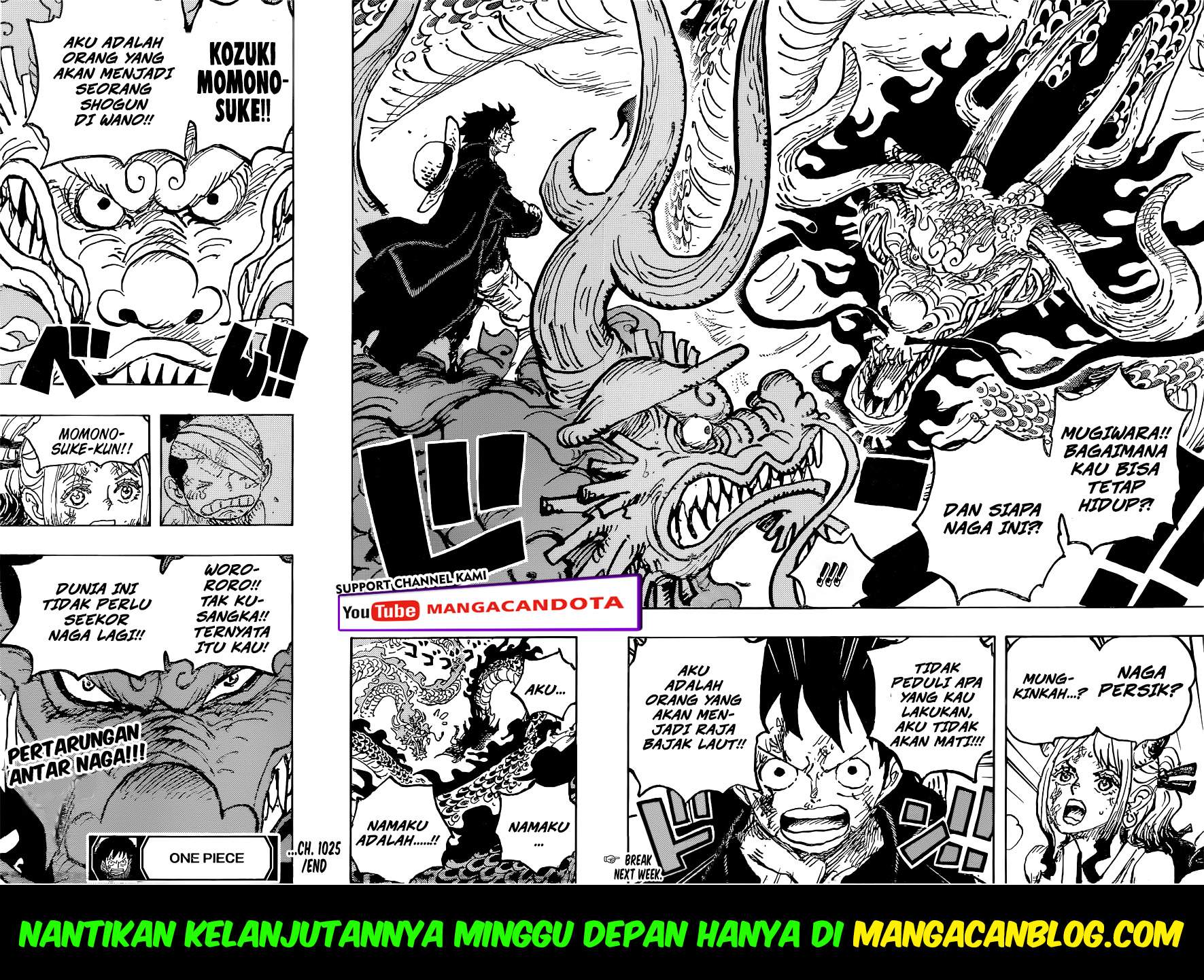 One Piece Chapter 1025 HQ Bahasa Indonesia