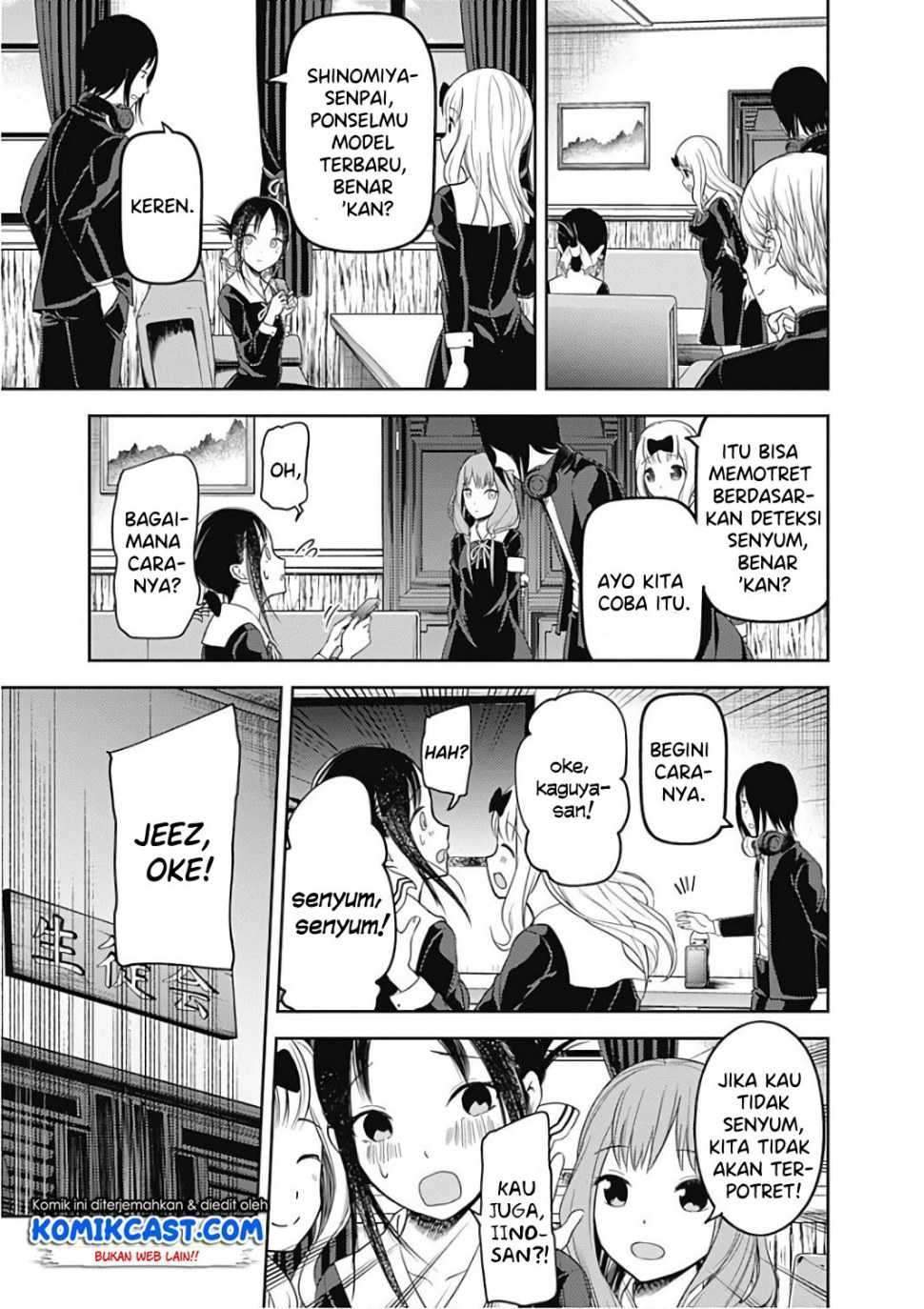 Kaguya-sama wa Kokurasetai – Tensai-tachi no Renai Zunousen Chapter 101 Bahasa Indonesia