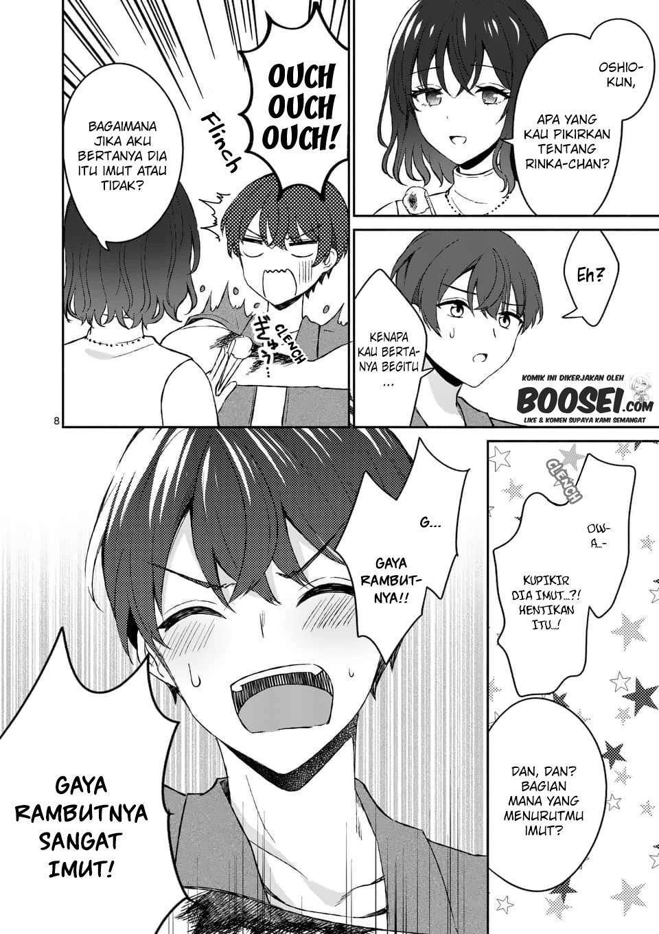 Shiotaiou no Sato-san ga Ore ni dake Amai Chapter 12 Bahasa Indonesia