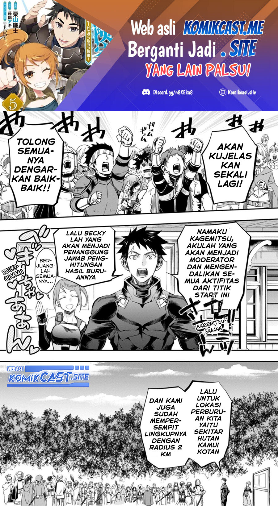 Bouken-ka ni Narou! Chapter 36.1 Bahasa Indonesia