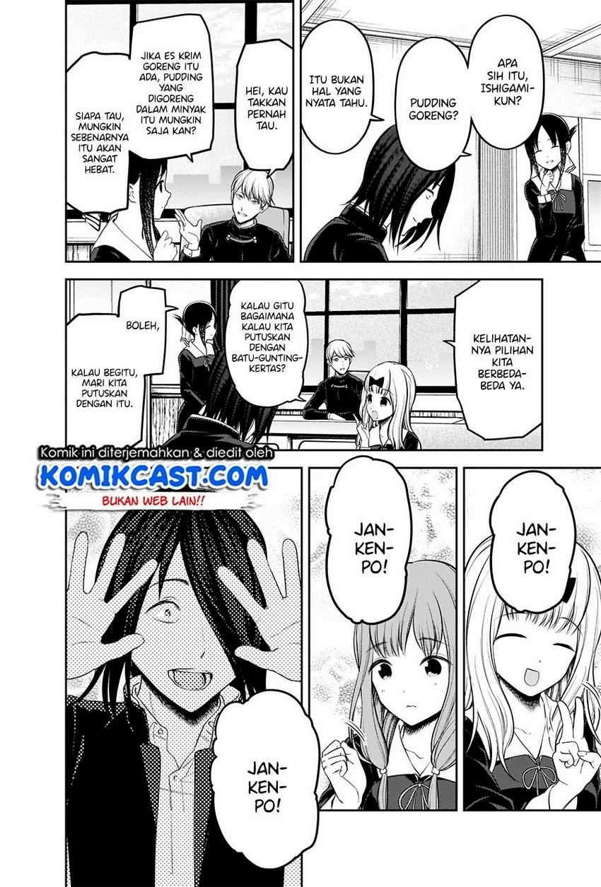 Kaguya-sama wa Kokurasetai – Tensai-tachi no Renai Zunousen Chapter 205 Bahasa Indonesia