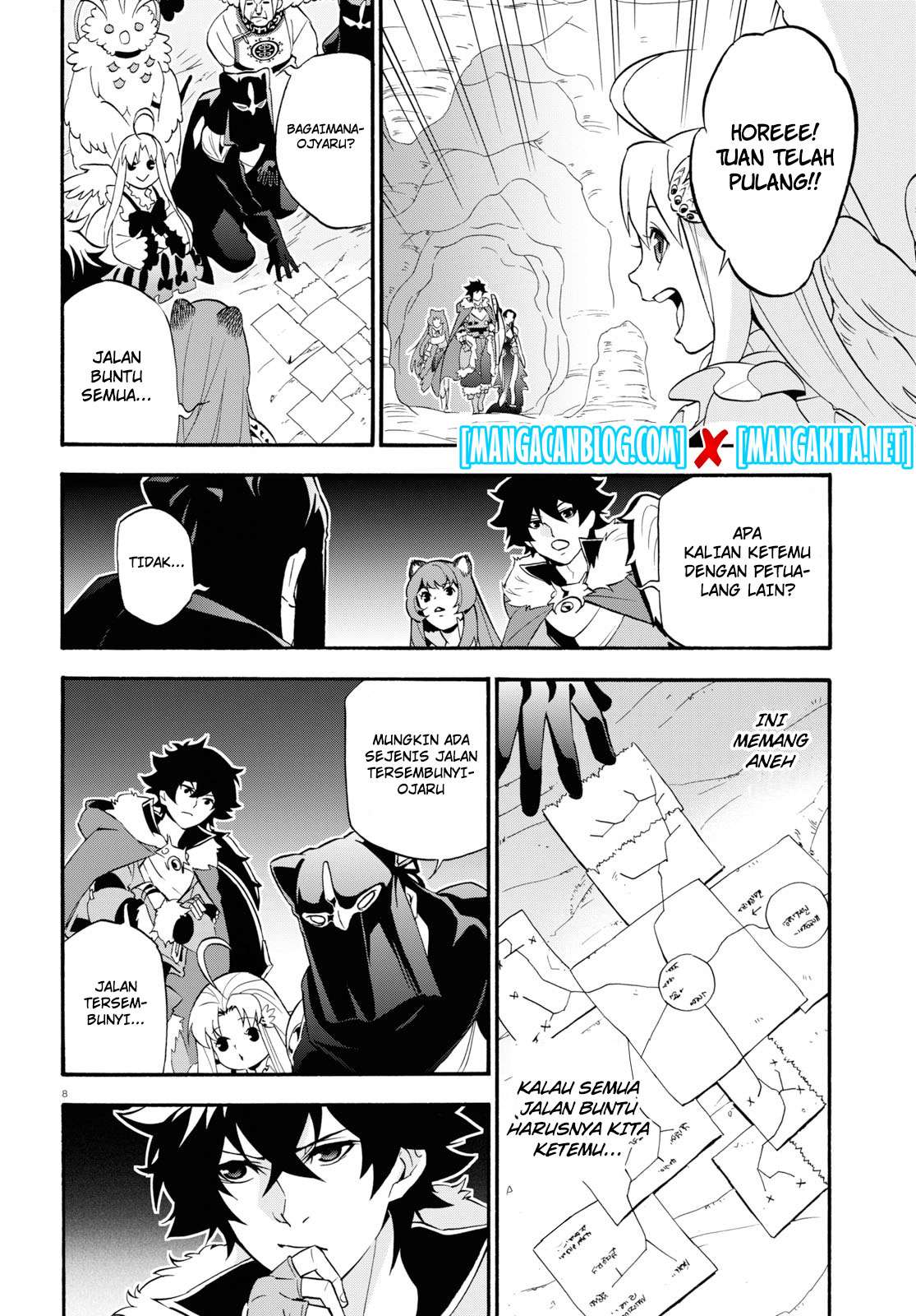 Tate no Yuusha no Nariagari Chapter 58 Bahasa Indonesia