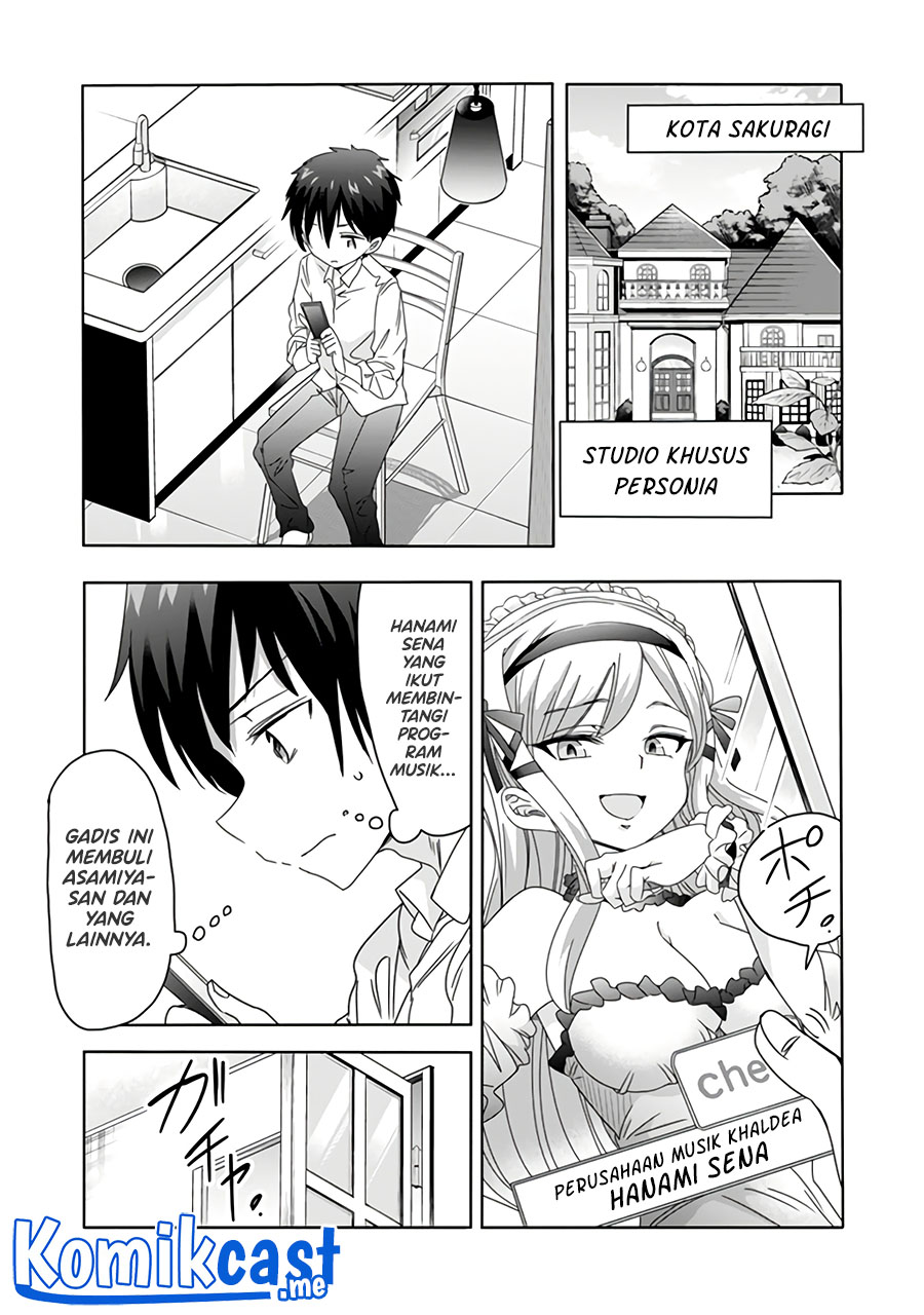 Class de Inkya no Ore ga Jitsu wa Daininki Band no Vocal na Ken Chapter 14 Bahasa Indonesia