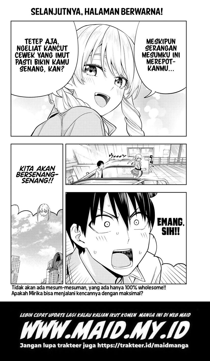 Kanojo mo Kanojo Chapter 116 Bahasa Indonesia