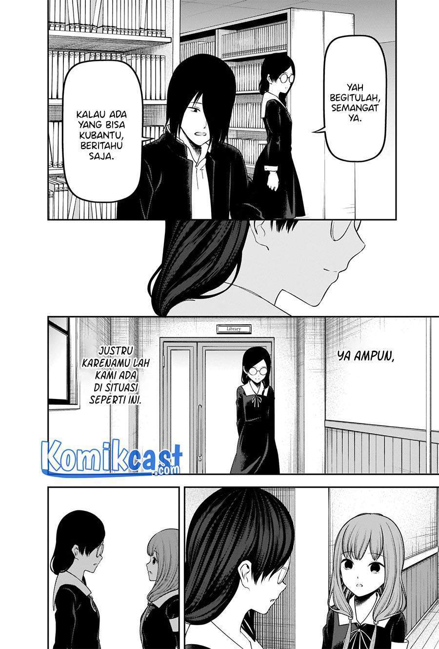 Kaguya-sama wa Kokurasetai – Tensai-tachi no Renai Zunousen Chapter 234 Bahasa Indonesia