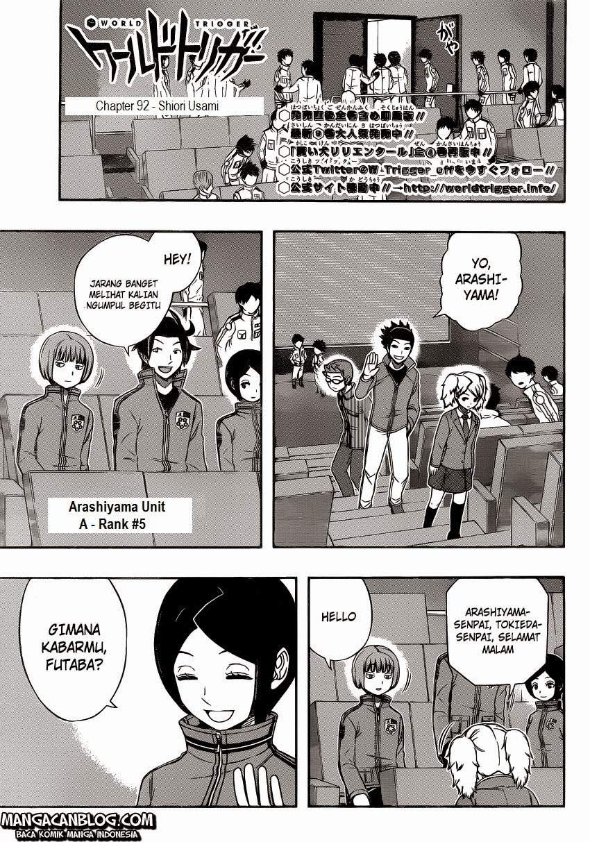 World Trigger Chapter 92 Bahasa Indonesia